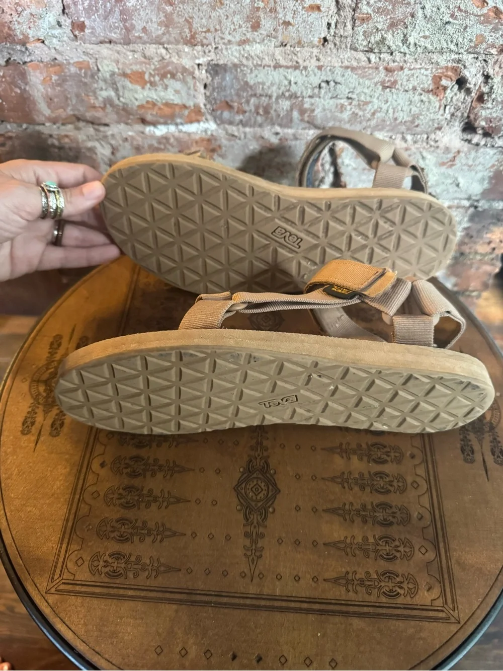 Teva Neutral Tan Everyday Strap Sandals
